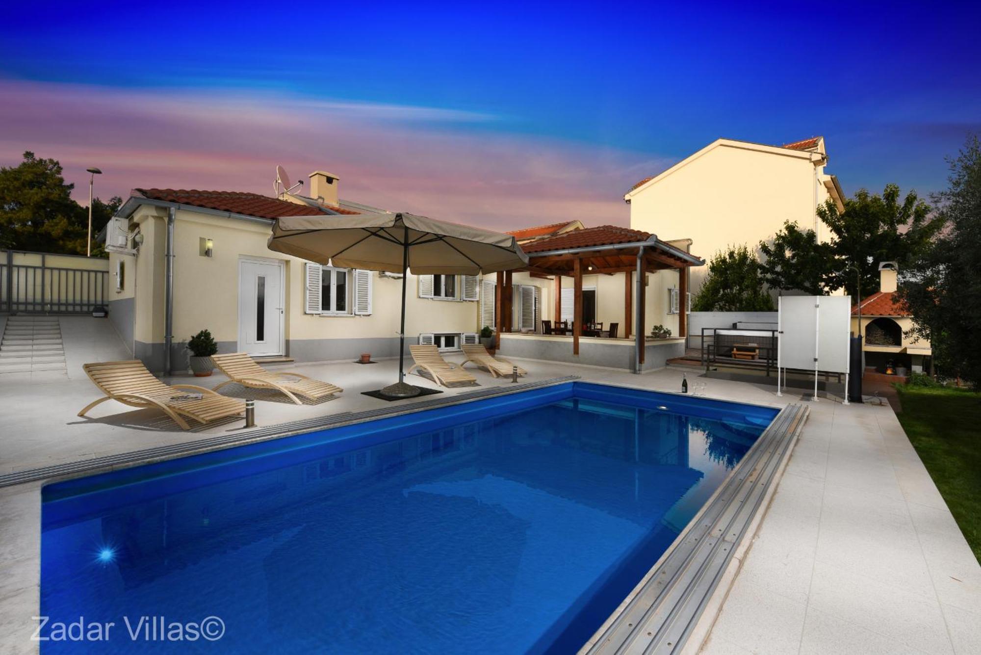 Villa Origano Zadarvillas Exterior foto